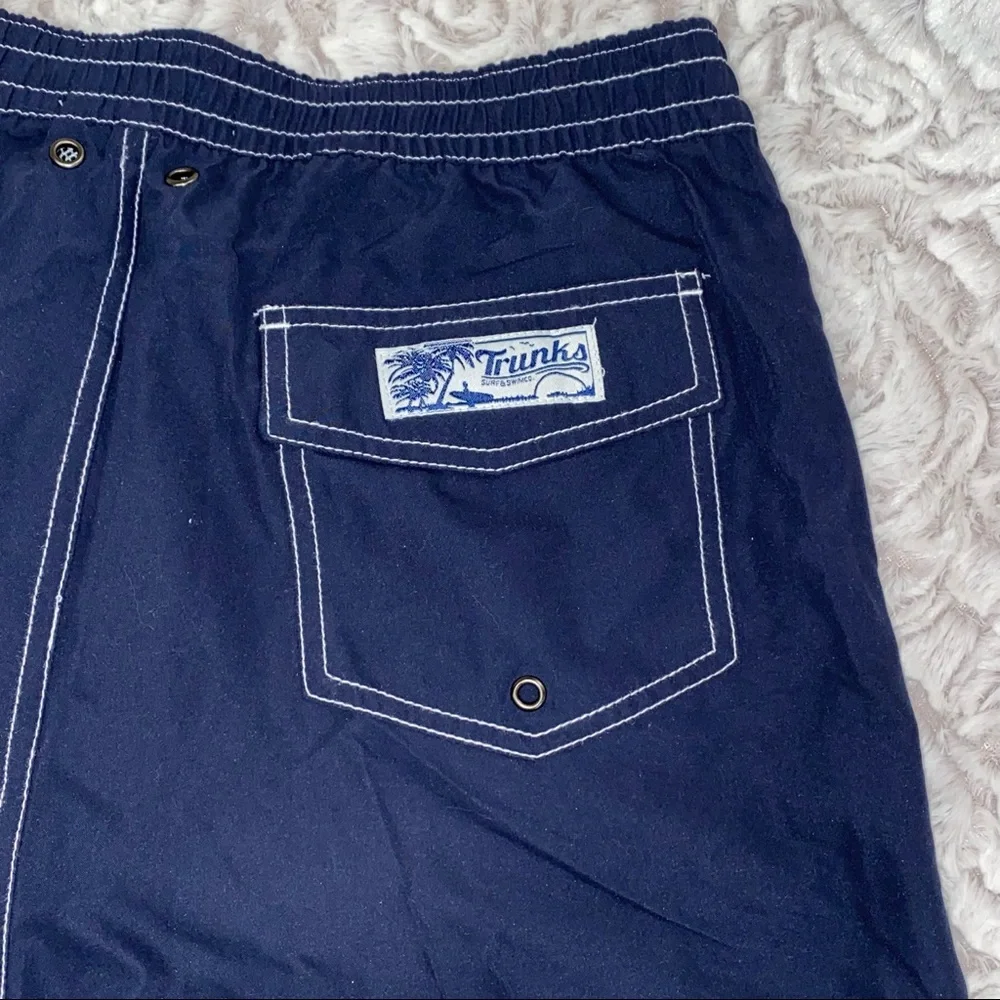NEW Trunk LTD Navy Swim Trunks / Board Shorts - NWT